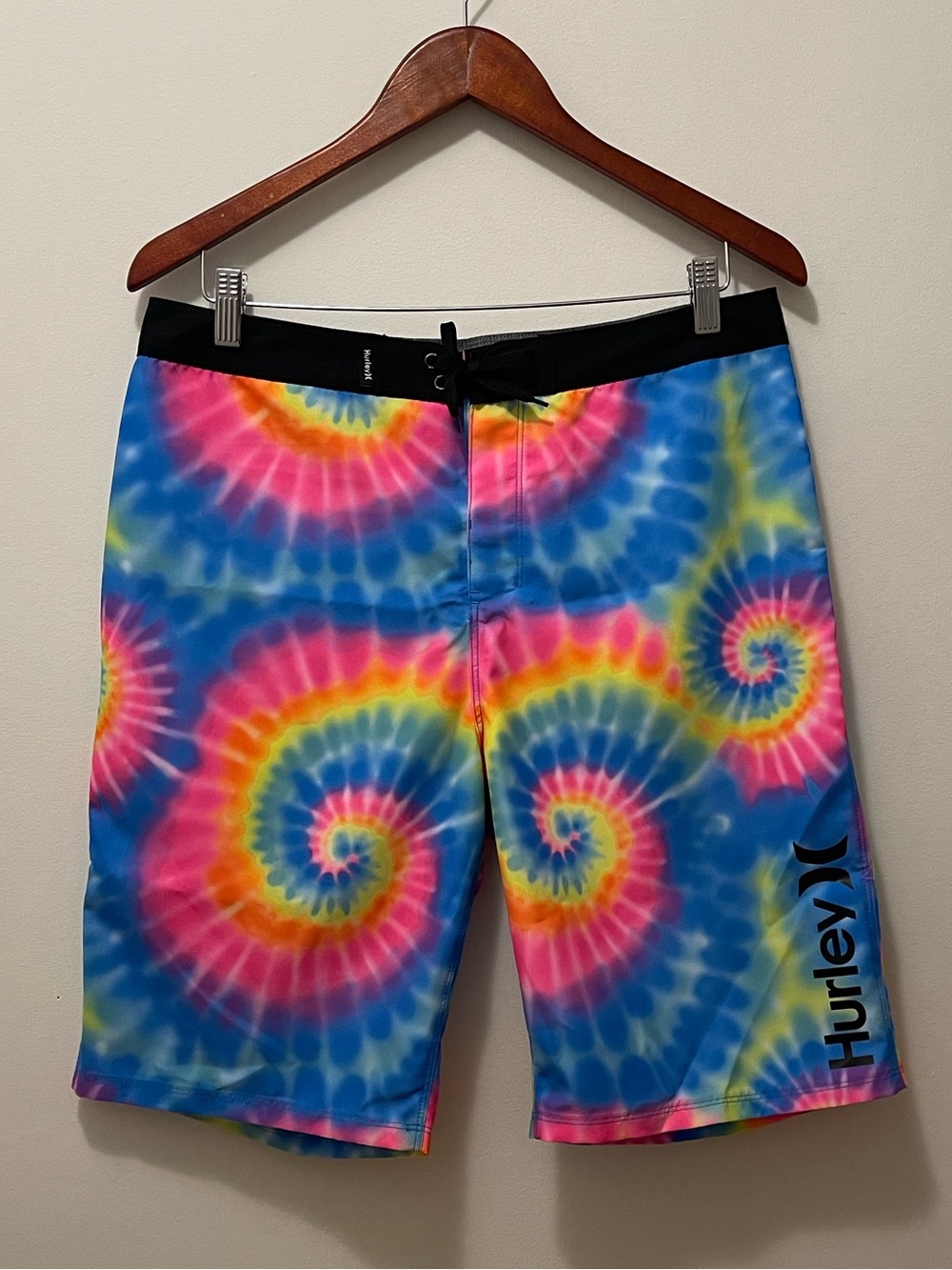 Hurley Kids Tie-Dye Multi Coloured Swim Trunks
